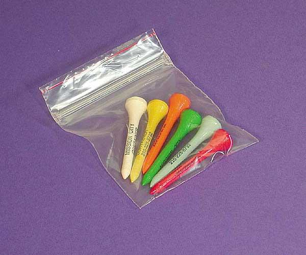 300-Piece Resealable Plastic Bags Kit - 2 Mil Clear Bags In 4x6, 3x4, & 6x9 Sizes - View #2